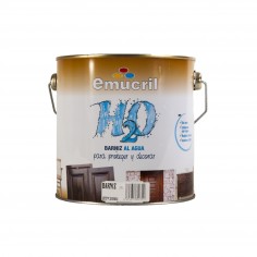 Emucril Barniz H20 con Tinte Satinado