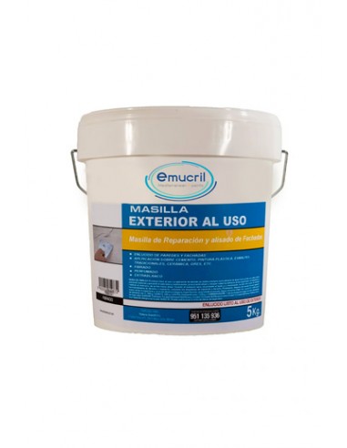 Emucril Masilla Exterior al Uso