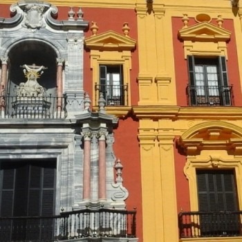 Protección y repintado Palacio Episcopal Málaga